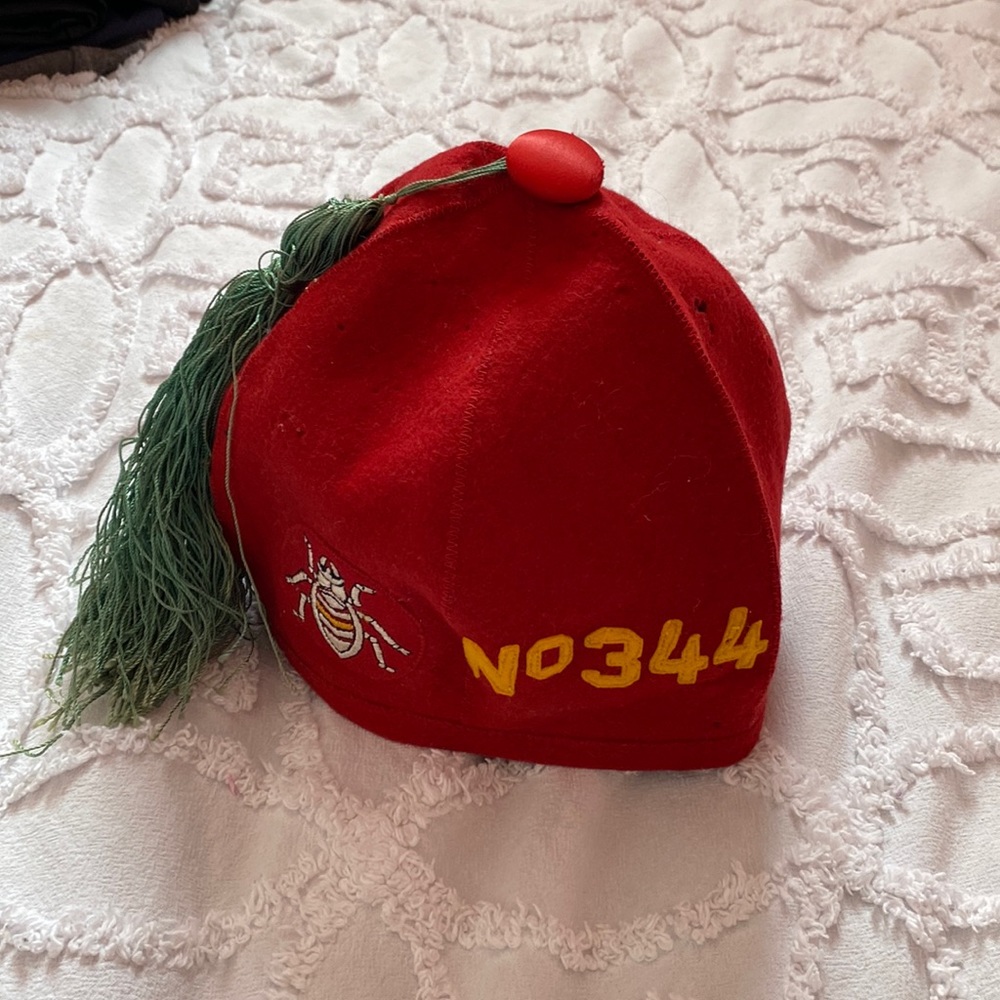 Vintage fez hat